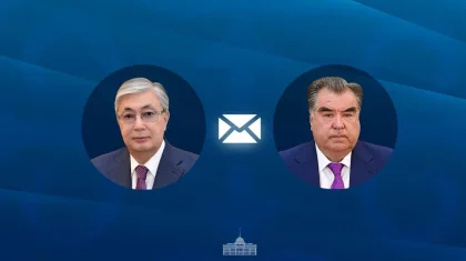 Токаев поздравил Рахмона с Днем независимости Таджикистана