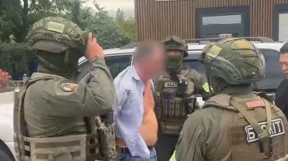 Водителя задержали на экопосту в Алматы: кадры спецоперации опубликованы в сети
