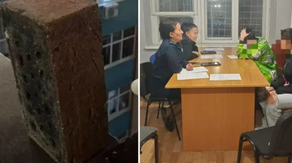 Задержали подростка, оставлявшего кирпичи на краю крыш многоэтажек в Караганде