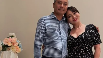 48-летняя Айгуль Иманбаева намекнула на беременность