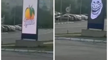 14-летний школьник показал мемы на городском LED-экране в Костанае (ВИДЕО)