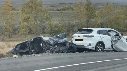 15 человек погибли в двух ночных ДТП на дорогах Казахстана