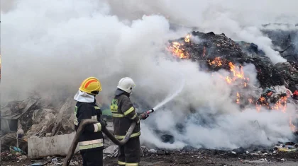 Хозяев горящего под Алматы полигона уже дважды наказывали за нарушения