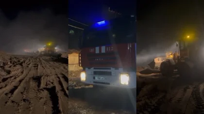 Пожарных из семи регионов стянули для тушения возгорания на свалке в Алматинской области (ВИДЕО)