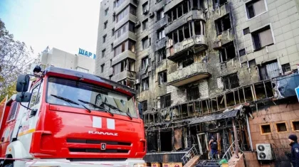 Восемь квартир пострадали при ночном пожаре на левом берегу Астаны