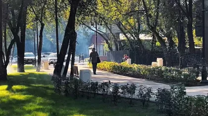Ко Дню города в Алматы открылась новая пешеходная зона