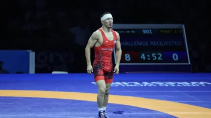 Токаев поздравил чемпиона мира по греко-римской борьбе Айдоса Султангали с победой
