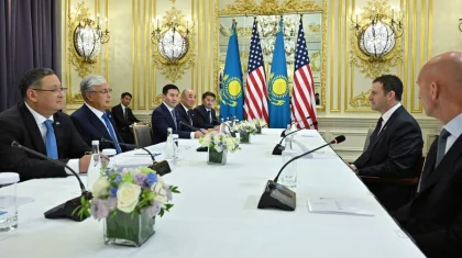 Токаев встретился с президентом Goldman Sachs Global Institute
