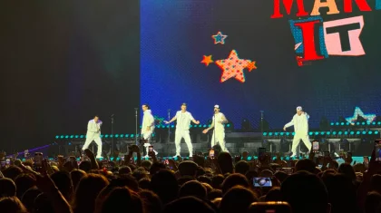 Как прошел легендарный концерт Backstreet Boys в Астане (ВИДЕО)