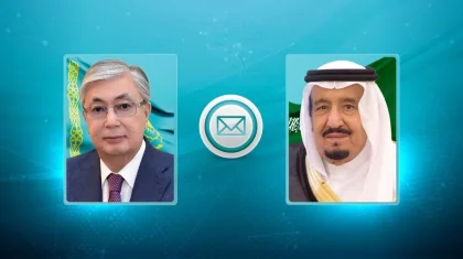 Президент Казахстана поздравил короля и наследного принца Саудовской Аравии