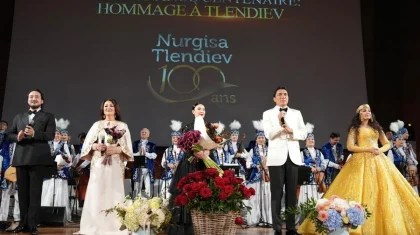 В ЮНЕСКО отметили 100-летие Нургисы Тлендиева концертом «Ғасыр әуендері»