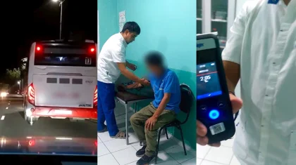Пьяный водитель автобуса развозил пассажиров в Таразе (ВИДЕО)