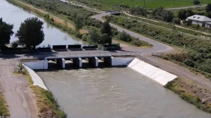 До 250 млн кубометров воды сэкономят после реконструкции системы ирригации в РК