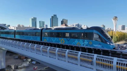 В Астане началась тестовая эксплуатация LRT: поезда будут беспилотными (ВИДЕО)
