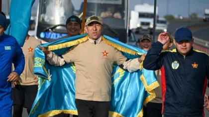 Казахстанский военный пробежал 600 км за 5 дней и установил новый рекорд (ФОТО, ВИДЕО)