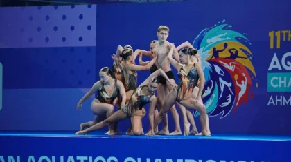 Казахстан завоевал семь золотых медалей на чемпионате Азии по артистическому плаванию