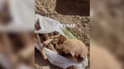 Череп и кости в пакете: житель Шымкента обнаружил страшную находку у магазина