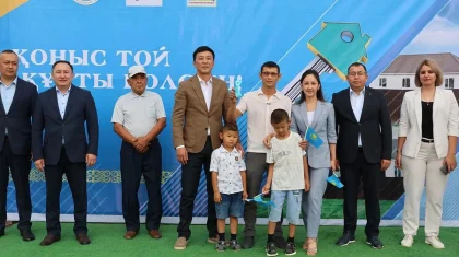 В Западно-Казахстанской области реализуется проект «Қаладан – ауылға» партии «AMANAT»