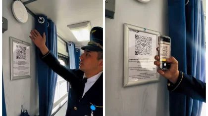 Пассажиры еще одного казахстанского поезда получили доступ к интернету от Starlink (ВИДЕО)