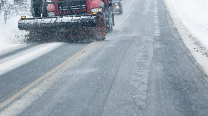 Ограничение на трассе из-за ухудшения погоды ввели в Карагандинской области