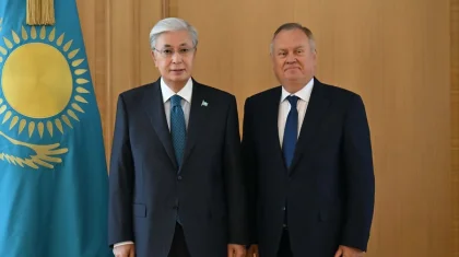 Токаев принял председателя правления ВТБ Андрея Костина