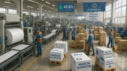 Казахстан расширяет меры поддержки отечественных производителей бумаги