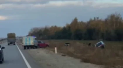 Водитель умер за рулем, машина съехала с дороги в ВКО