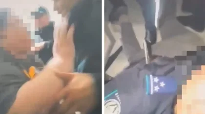 Женщина воткнула нож в спину полицейского в Атырау (ВИДЕО)