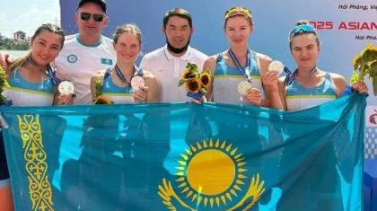 Казахстанские гребцы завоевали две медали на чемпионате Азии во Вьетнаме
