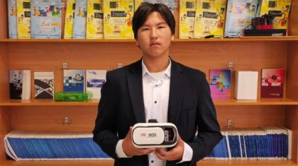 Столичный школьник создал умные очки для незрячих людей (ВИДЕО)