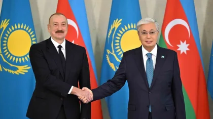 «Для нас большой приоритет»: Токаев о сотрудничестве Казахстана с Азербайджаном