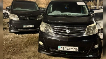 Два «Альфарда» с одним номером нашли полицейские в Усть-Каменогорске