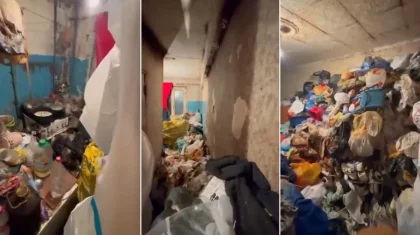 Семья с ребенком жила среди мусора и тараканов в Атырау: видео шокировало Казнет
