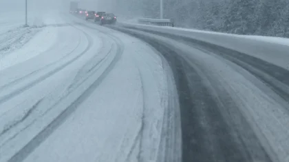 Ограничения из-за непогоды ввели на трассах в Павлодарской области