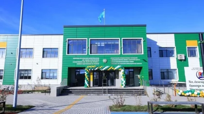 Еще одну школу нового поколения открыли в Карагандинской области (ФОТО)