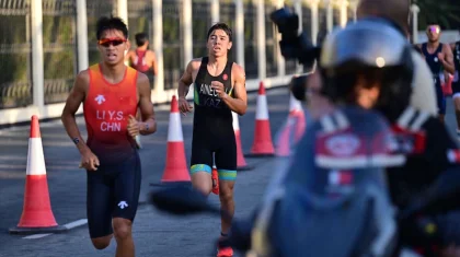 Казахстанский триатлонист завоевал серебряную медаль на Азиатских играх