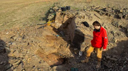 Останки древних существ возрастом 280 млн лет нашли в Алматинской области