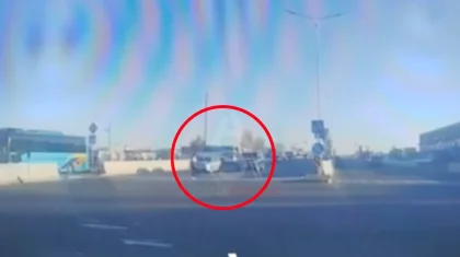 Страшные кадры: Lexus на скорости насмерть сбил женщину в Астане