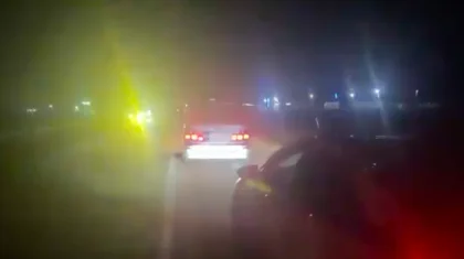 Под кайфом и без прав: таксиста задержали по пути в Костанай (ВИДЕО)