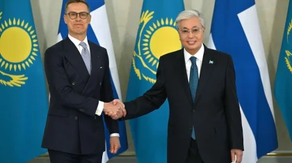 Президенты Казахстана и Финляндии приняли Совместное заявление
