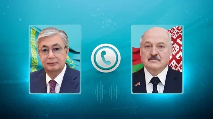 Токаев и Лукашенко провели телефонный разговор