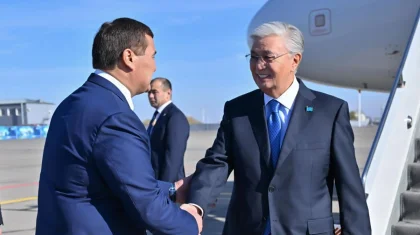 Токаев прибыл с рабочим визитом в Кызылординскую область