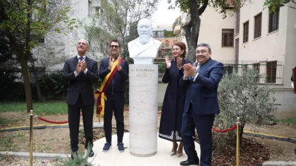 В Италии открыли бюст Абаю Кунанбайулы