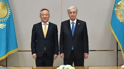 Президент Казахстана встретился с главой Пекинского университета языка и культуры