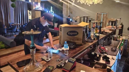 61 заведение, нарушившее запрет на курение кальяна, выявили в Актобе (ФОТО)