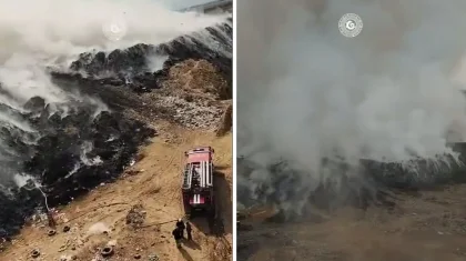 Режим ЧС, введенный после масштабного пожара на полигоне, снимают в Алатау