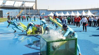 Команда МЧС Казахстана вошла в пятерку сильнейших на ЧМ в Саудовской Аравии