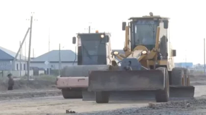 Восемь лет не могут завершить ремонт дороги в Атырауской области