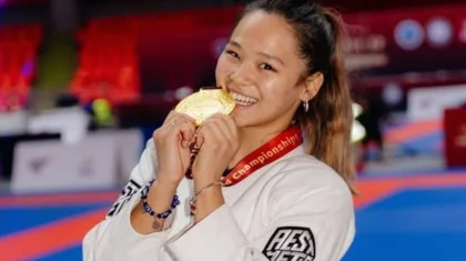 Казахстанка завоевала золото на чемпионате мира по джиу-джитсу в Таиланде