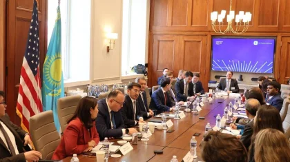 «C5+1» в Вашингтоне: Казахстан и США обсудили инвестиции и цифровое сотрудничество